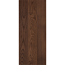 Esche thermisch behandelt, select dunkel, gerillt